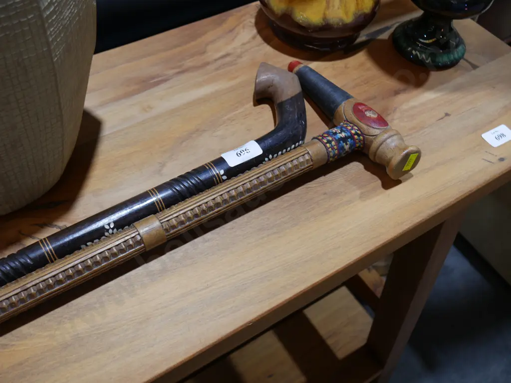 2 walking sticks Image 1++