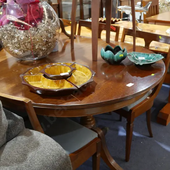 Dining table and 6 chairs