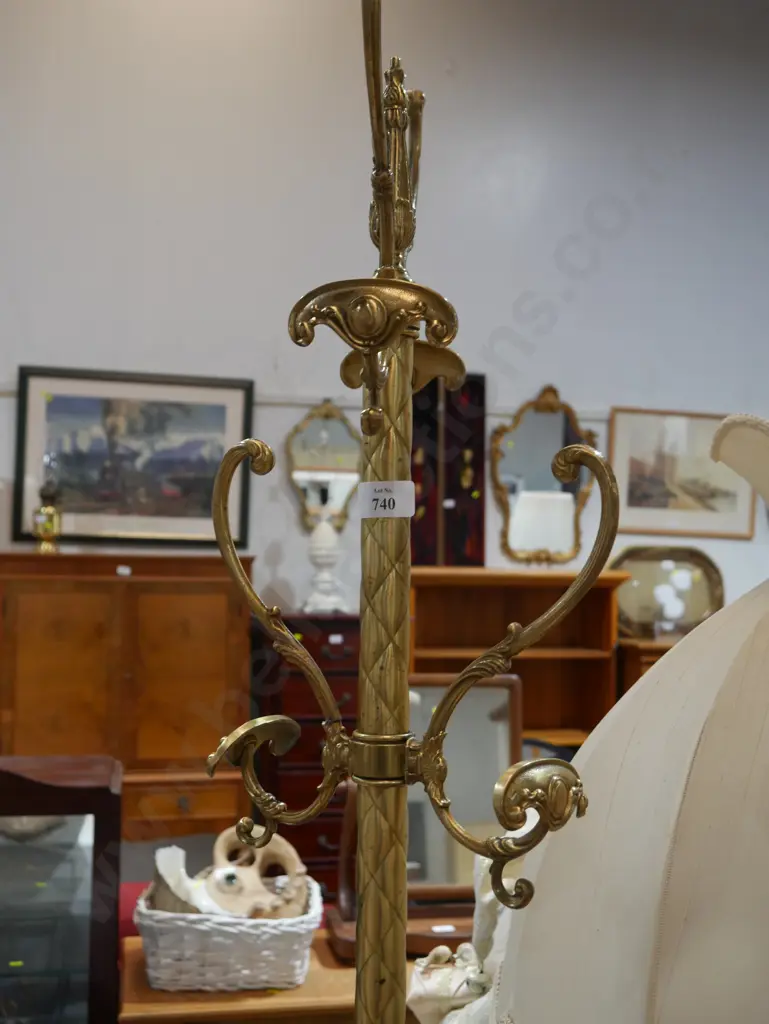 Brass coat stand Image 1++