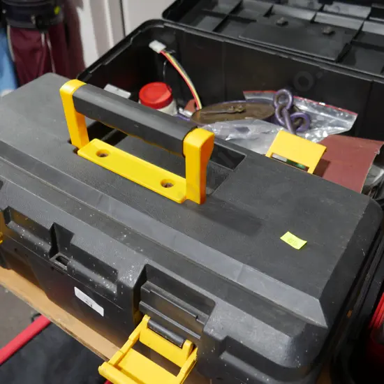 3 tool boxes and contents