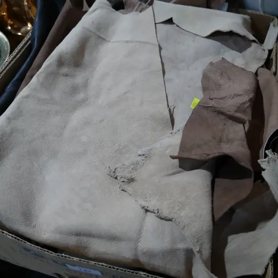 Box of leather