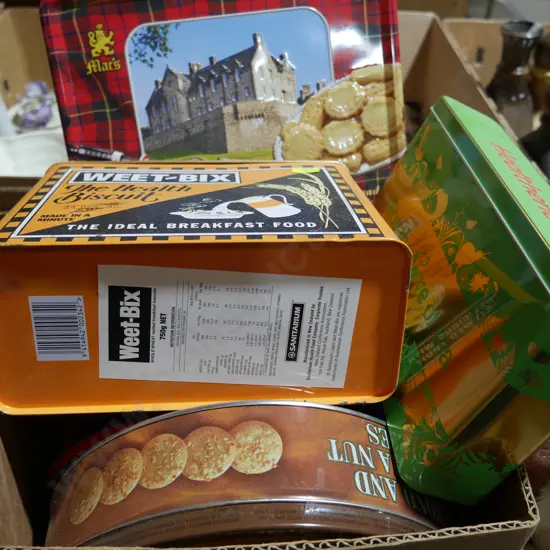 Biscuit tins