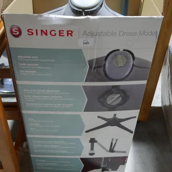 Singer adjustable dress model