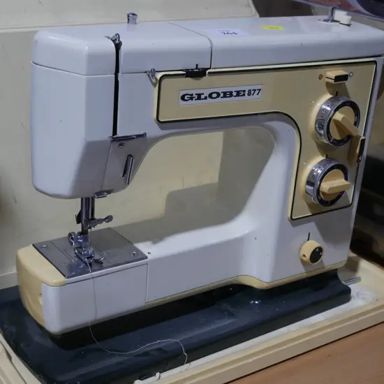 Globe sewing machine