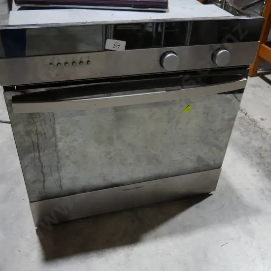 Wall oven