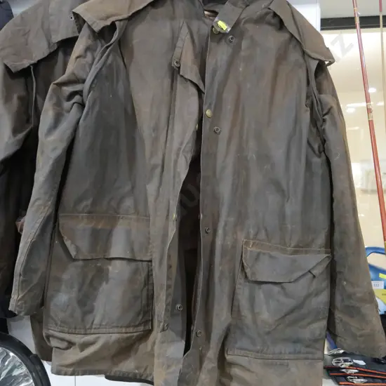Oil skin jacket