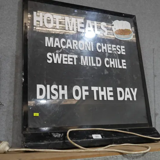 Food sign