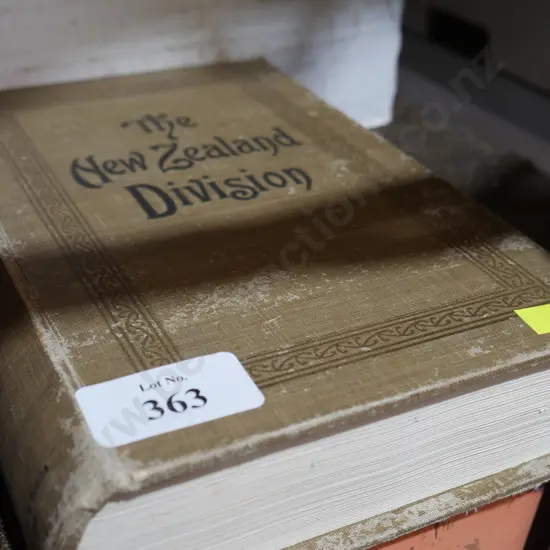 NZ division WW1 book