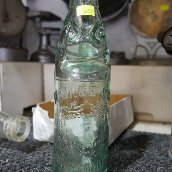 Mace glass bottle