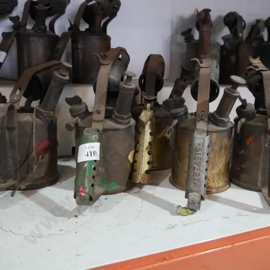 5 vintage blow torches