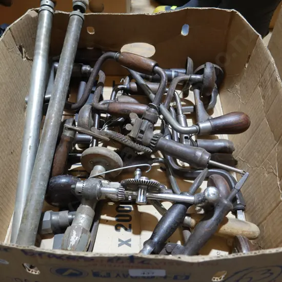 Vintage hand drills