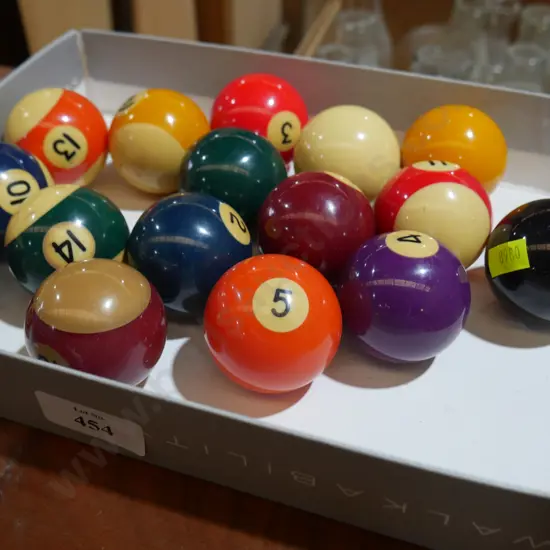 Pool balls