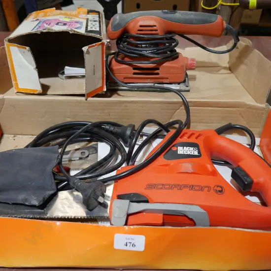 Sander and electric saw