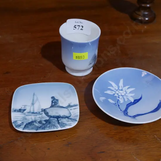 3 small Copenhagen dishes