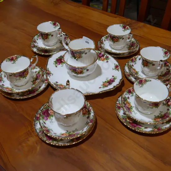 Royal Albert old country roses tea set