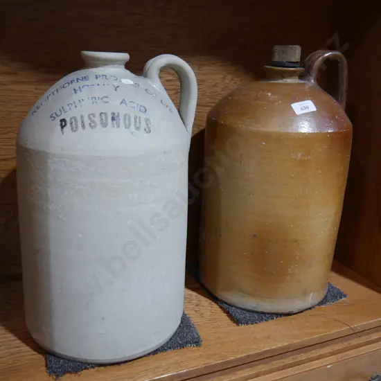 Pottery jugs