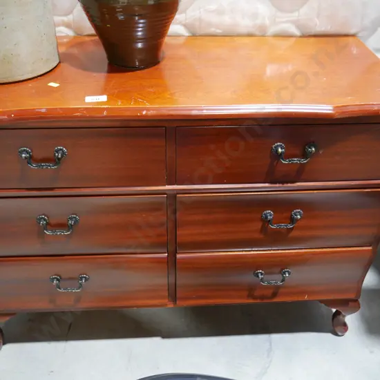 6 drawer lowboy