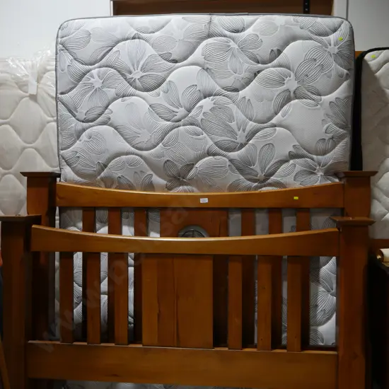 Queen bed and mattress