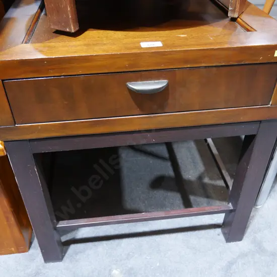 1 drawer side table