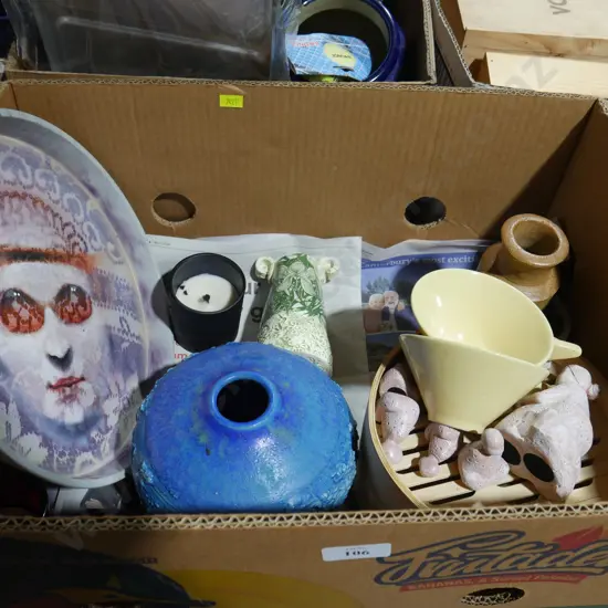 Candles, vases, steamer