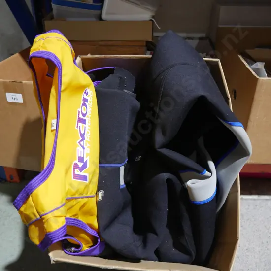 Life jacket wet suit