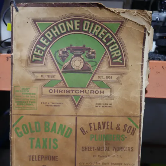 1939 telephone directory