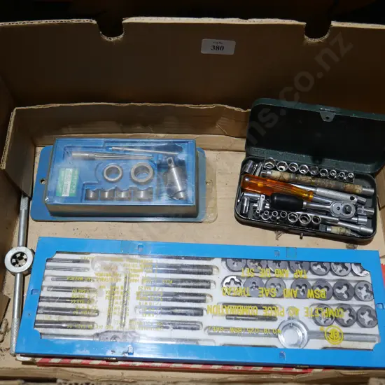 Tap and die sets , sockets