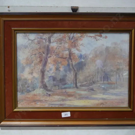 Watercolour.  M.O.Stoddart