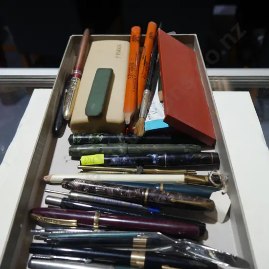 Fountain pens etc