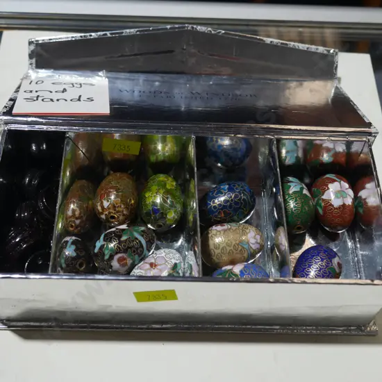 Cloisonne eggs