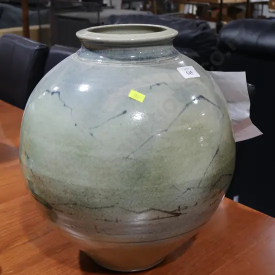 Pottery vase ,G, Wilson