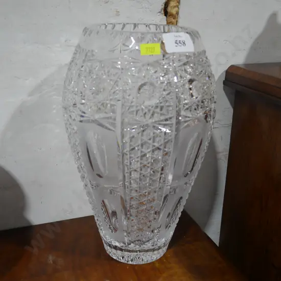 Crystal vase