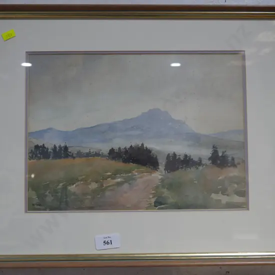 Watercolour. WJ Rush