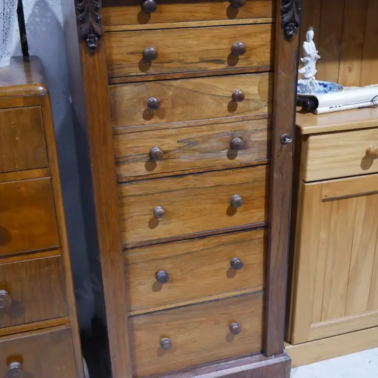 Victorian Wellington chest