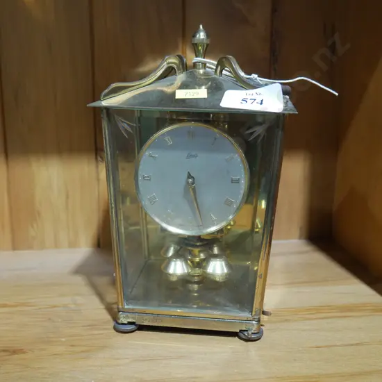 Brass clock