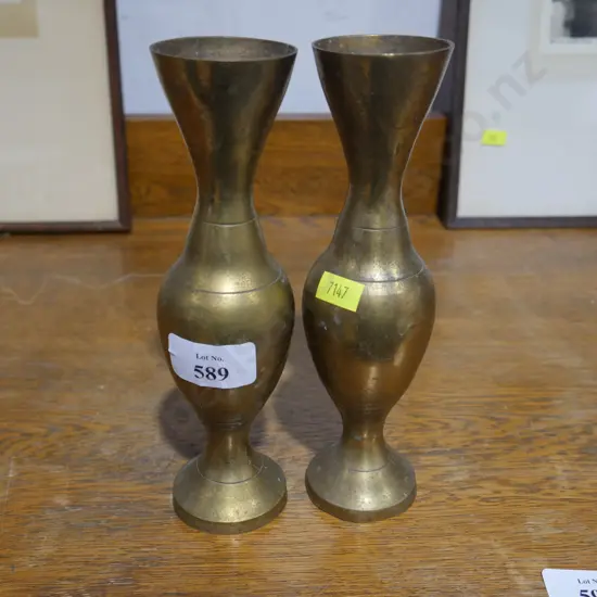 Brass vases
