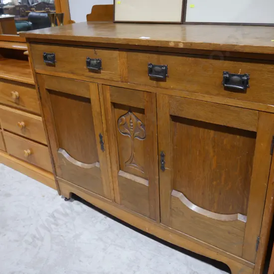 Oak sideboard