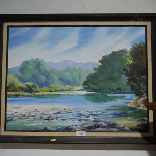 Oil painting. A Bills