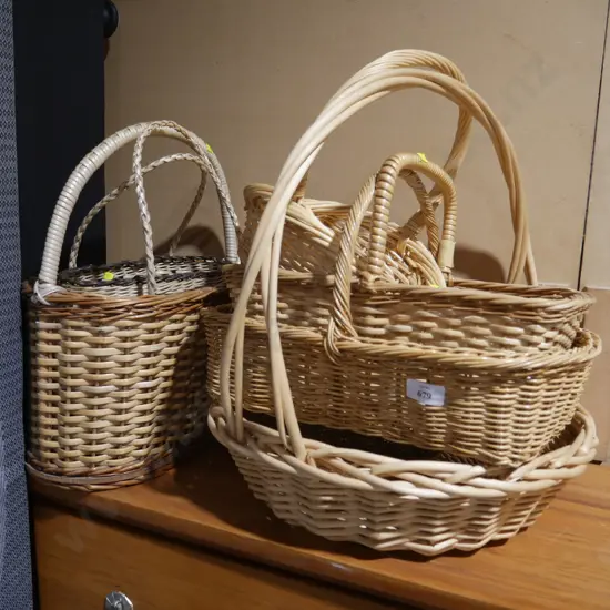Cane baskets