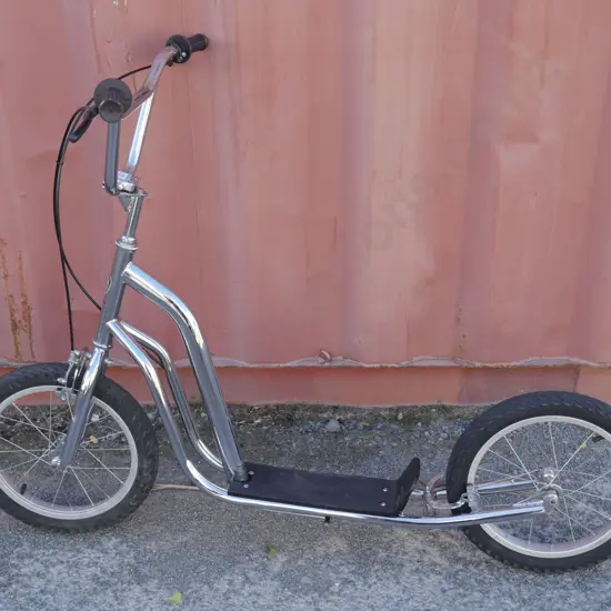 Chrome scooter