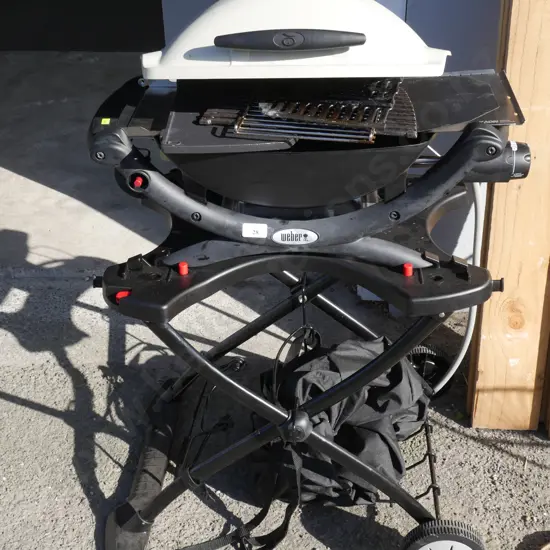 Weber BBQ & gas bottles