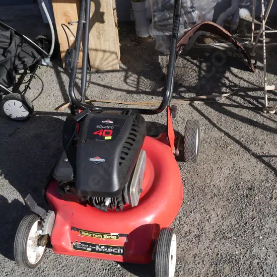 Ezy-Mulch petrol lawnmower