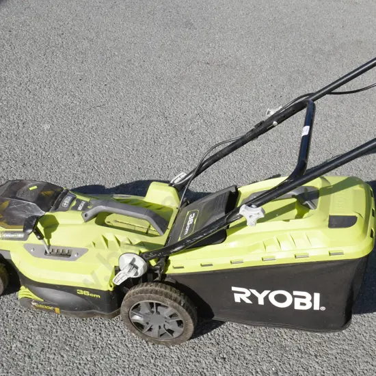 Ryobi battery lawnmower