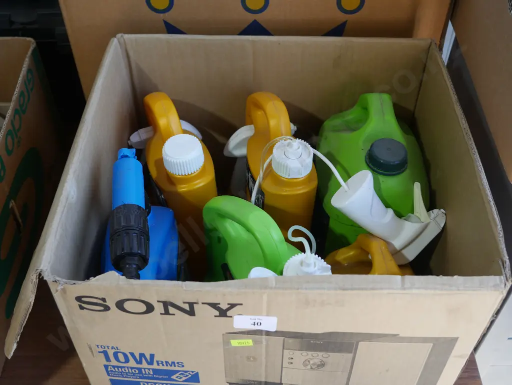 Box weed killers, shower witch sprays Image 1++