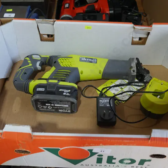 Ryobi reciprocating saw