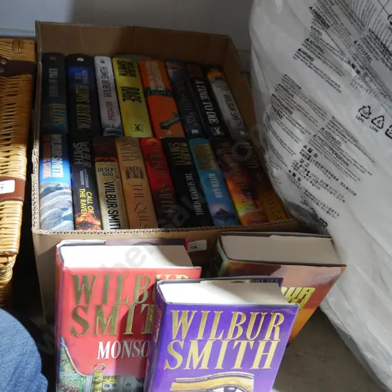 Box Wilbur Smith books