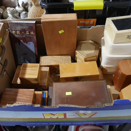 Wooden boxes