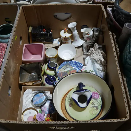 Assorted china etc