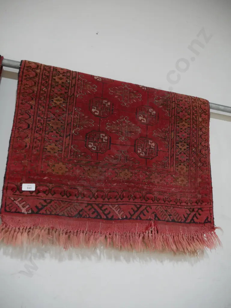 Hand knotted hallrunner and rug Image 1++