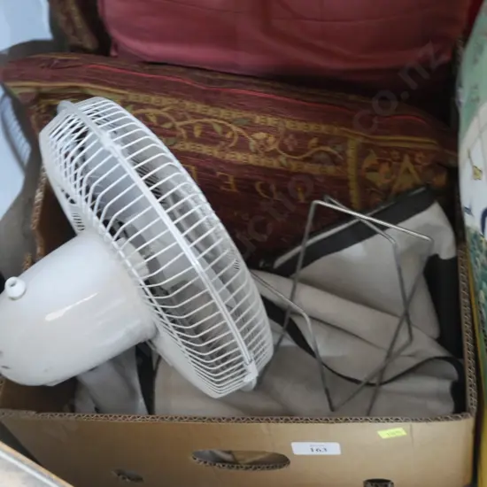 Fan and cushions